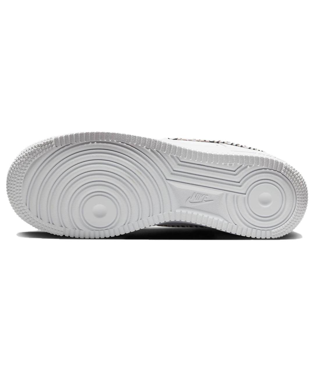 NIKE Белые кожаные кроссовки, фото 6