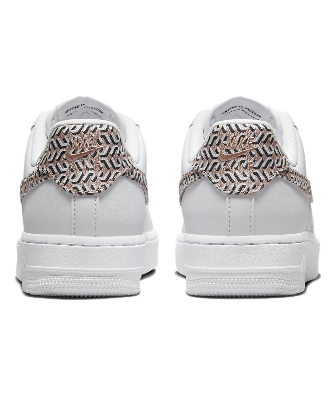 NIKE Белые кожаные кроссовки, фото 5