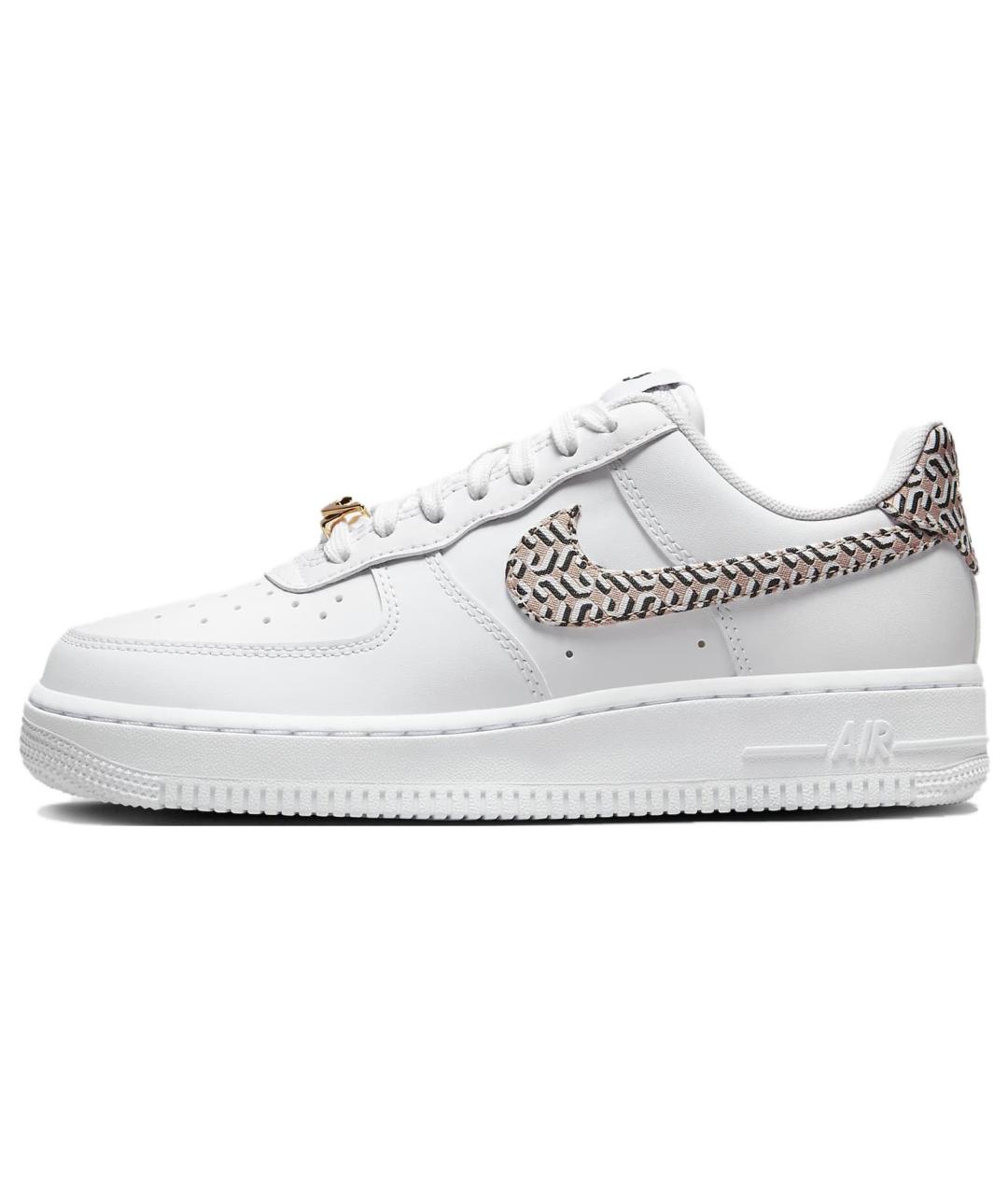 NIKE Белые кожаные кроссовки, фото 3