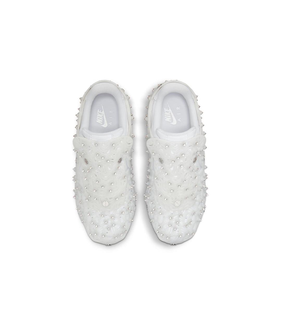 NIKE Белые кожаные кроссовки, фото 4