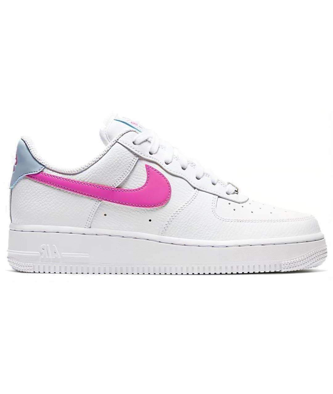 NIKE Белые кожаные кроссовки, фото 1