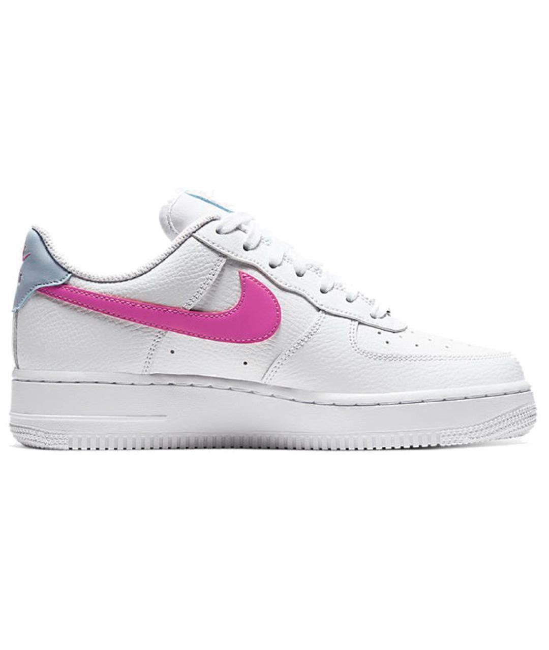 NIKE Белые кожаные кроссовки, фото 3