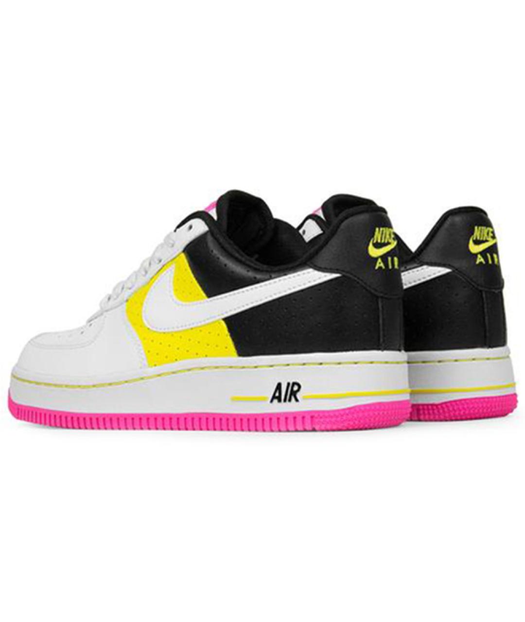 NIKE Белые кожаные кроссовки, фото 4