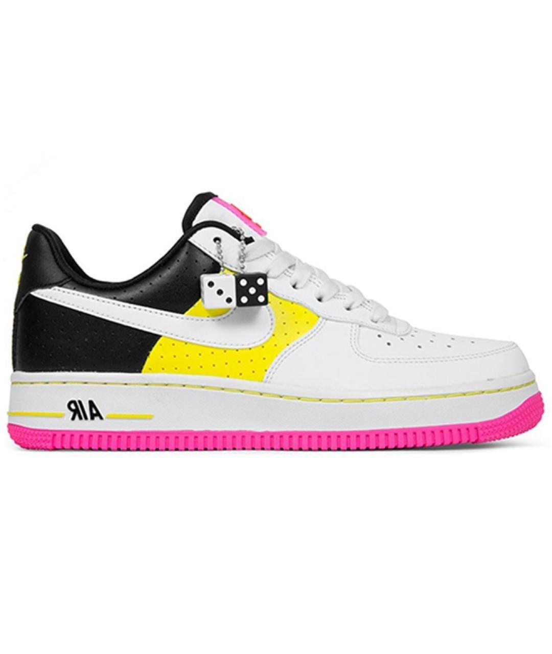 NIKE Белые кожаные кроссовки, фото 1