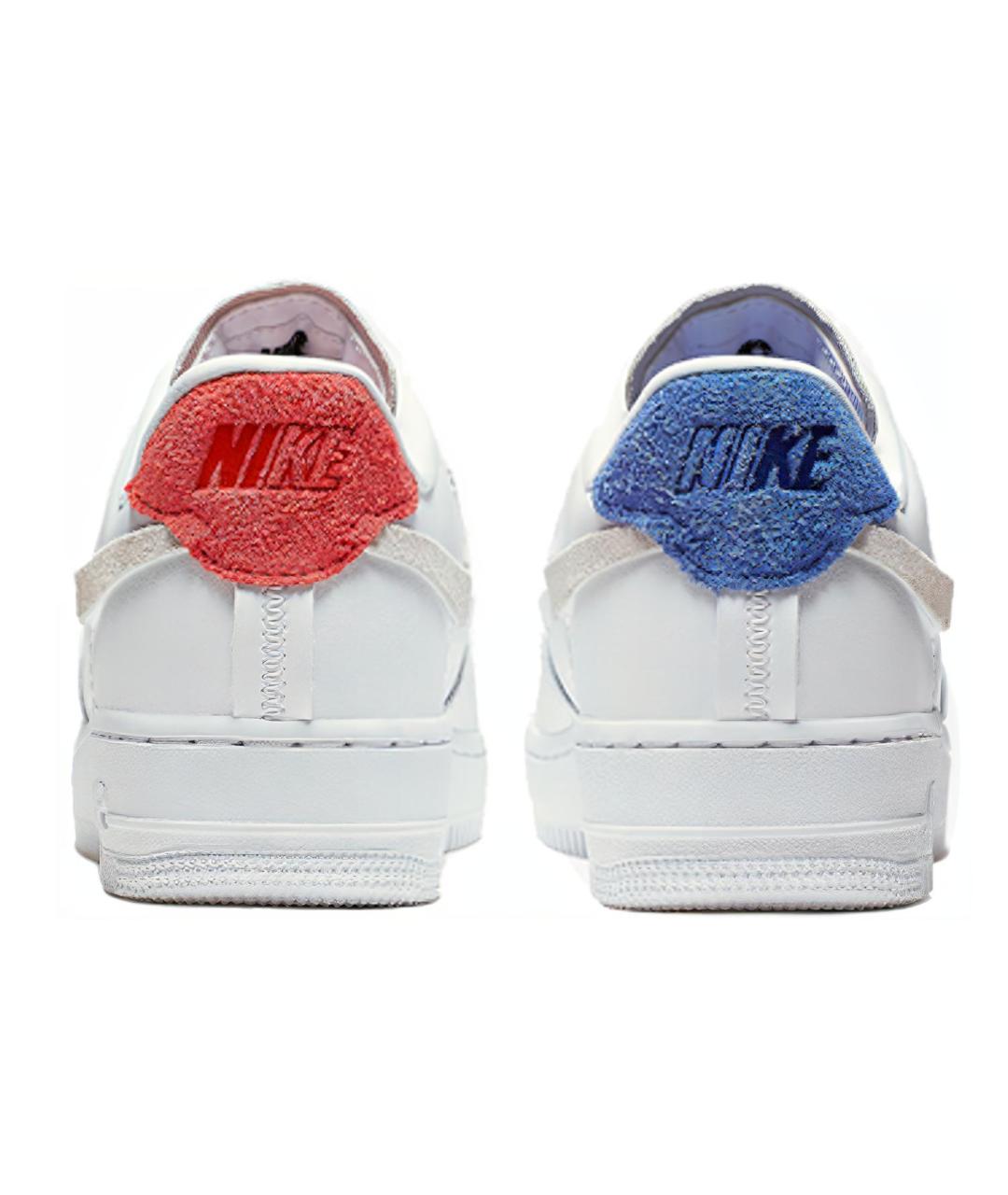 NIKE Белые кожаные кроссовки, фото 5