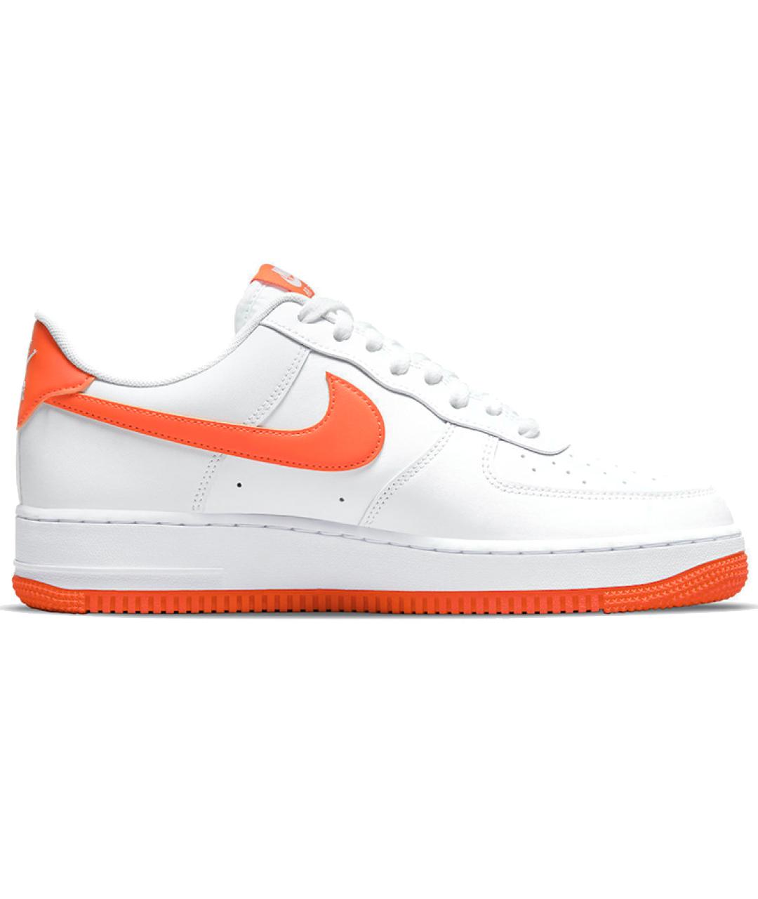 NIKE Белые кожаные низкие кроссовки / кеды, фото 3