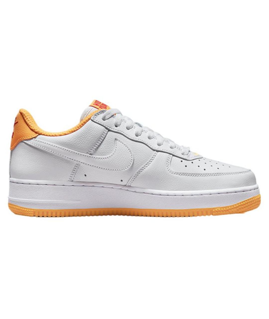 NIKE Белые кожаные низкие кроссовки / кеды, фото 2