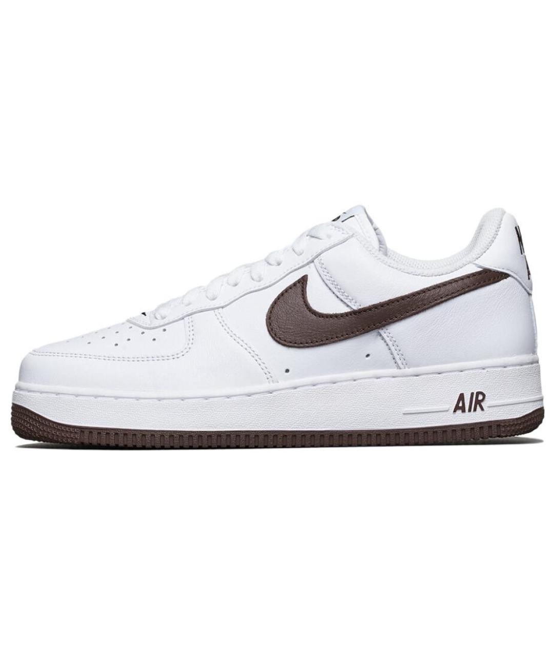 NIKE Белые кожаные кроссовки, фото 2