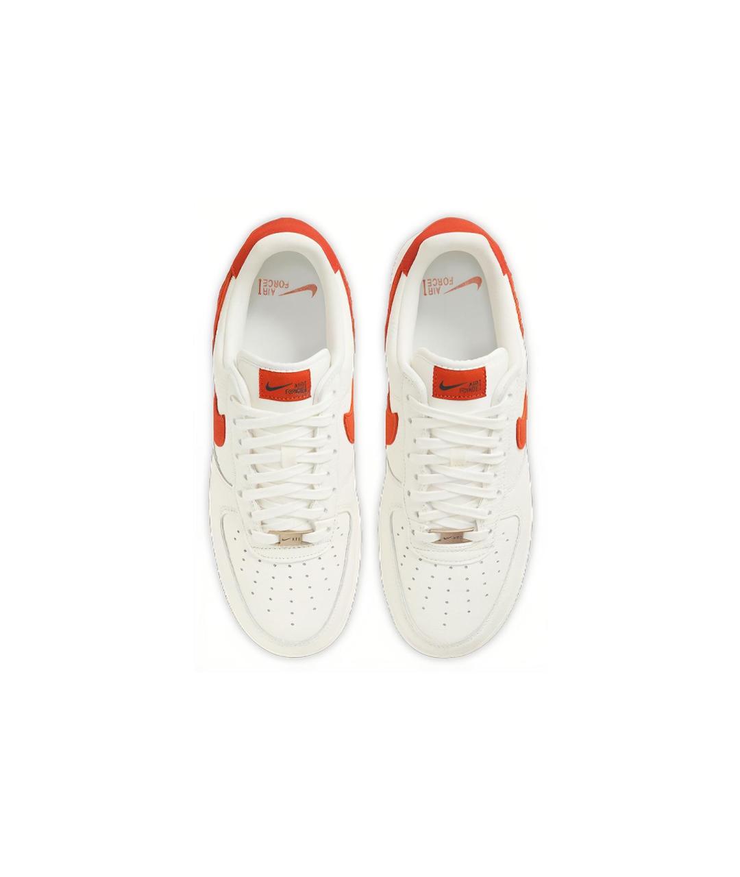 NIKE Белые кожаные кроссовки, фото 4