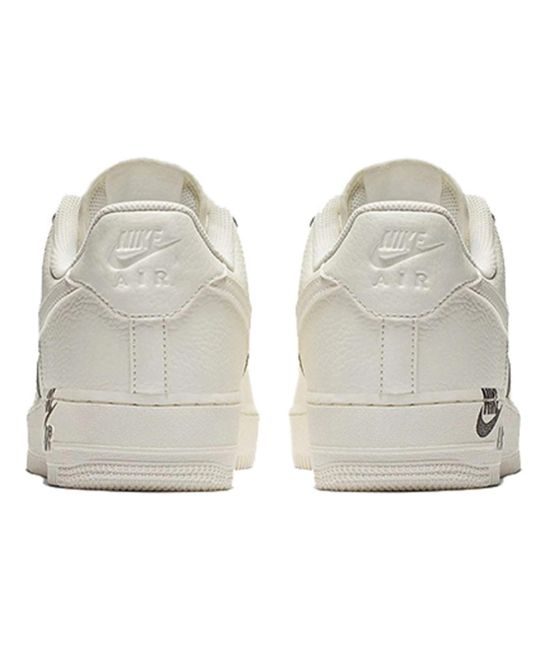 NIKE Белые кожаные низкие кроссовки / кеды, фото 4