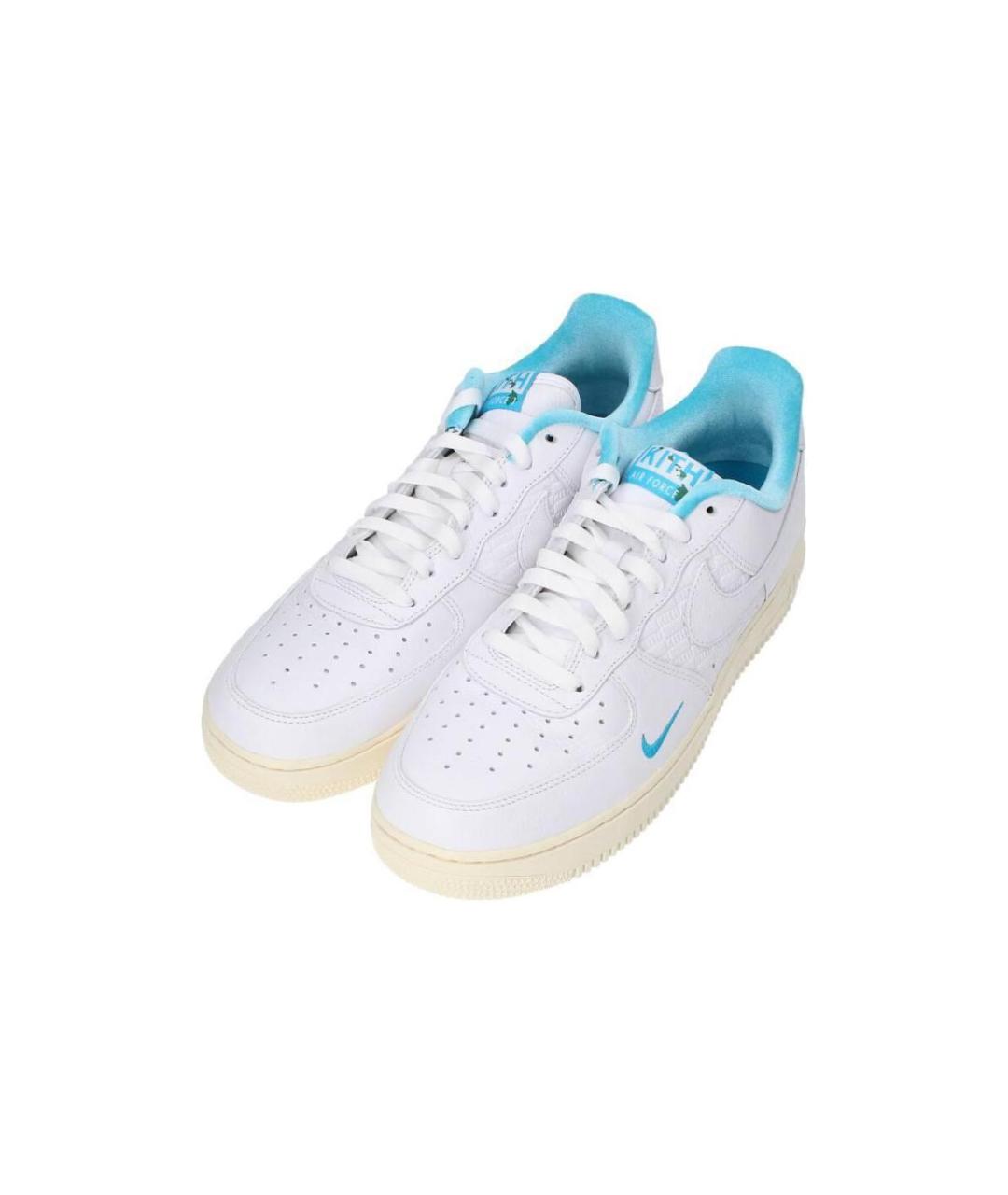 NIKE Белые кожаные низкие кроссовки / кеды, фото 3