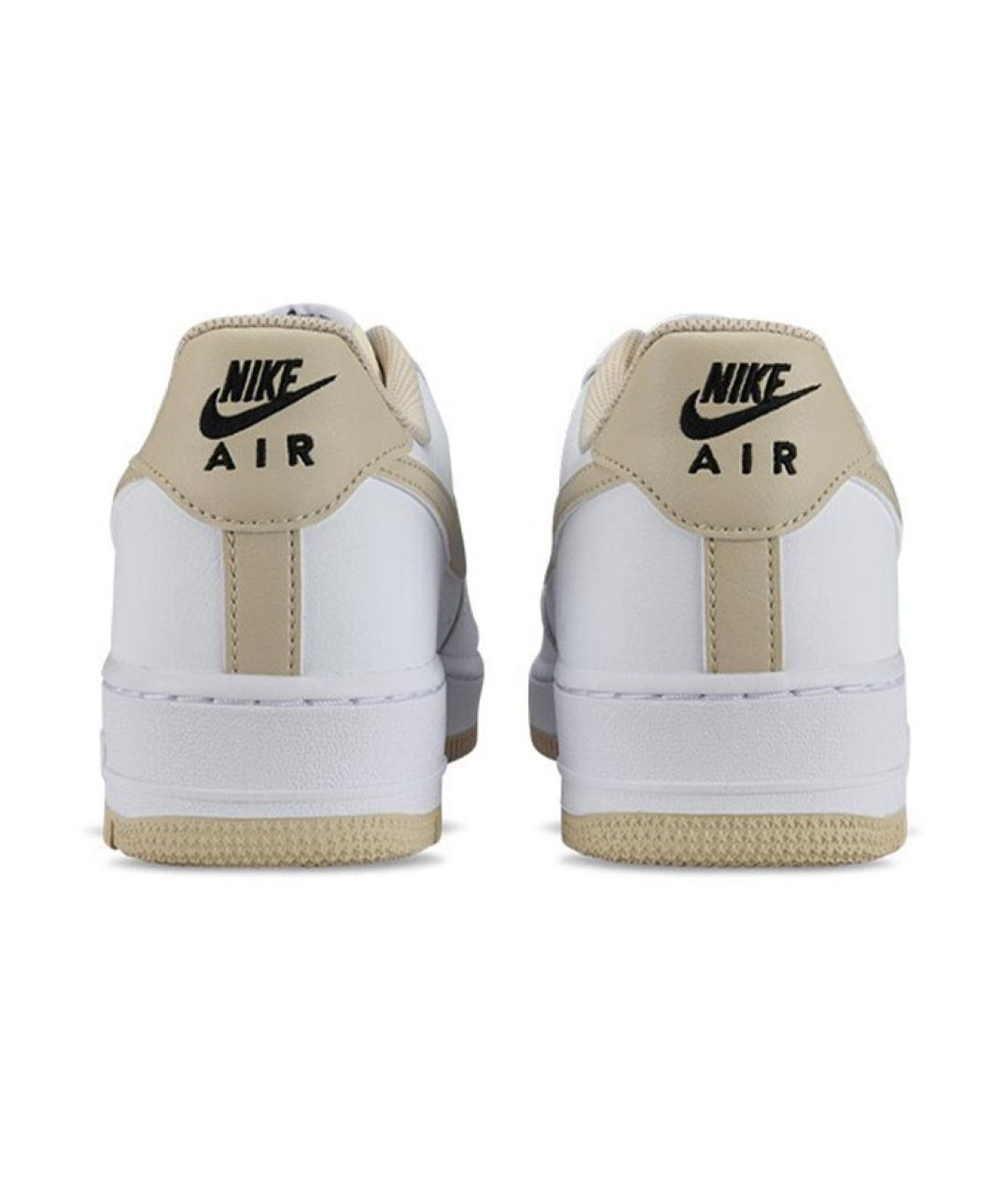 NIKE Белые кожаные кроссовки, фото 5