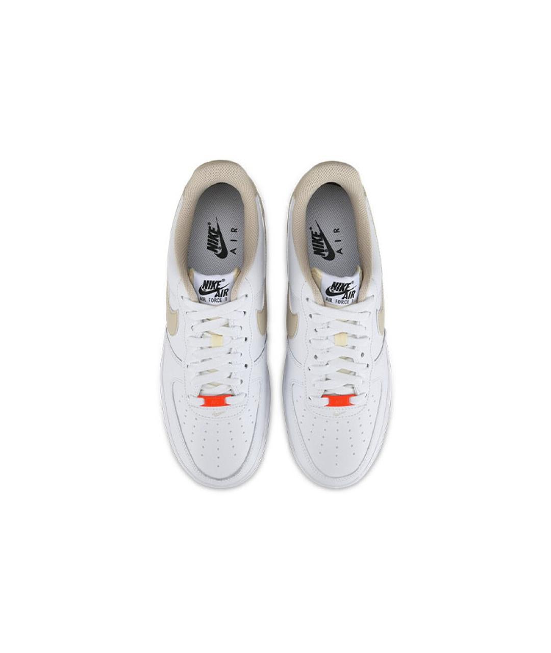 NIKE Белые кожаные кроссовки, фото 4
