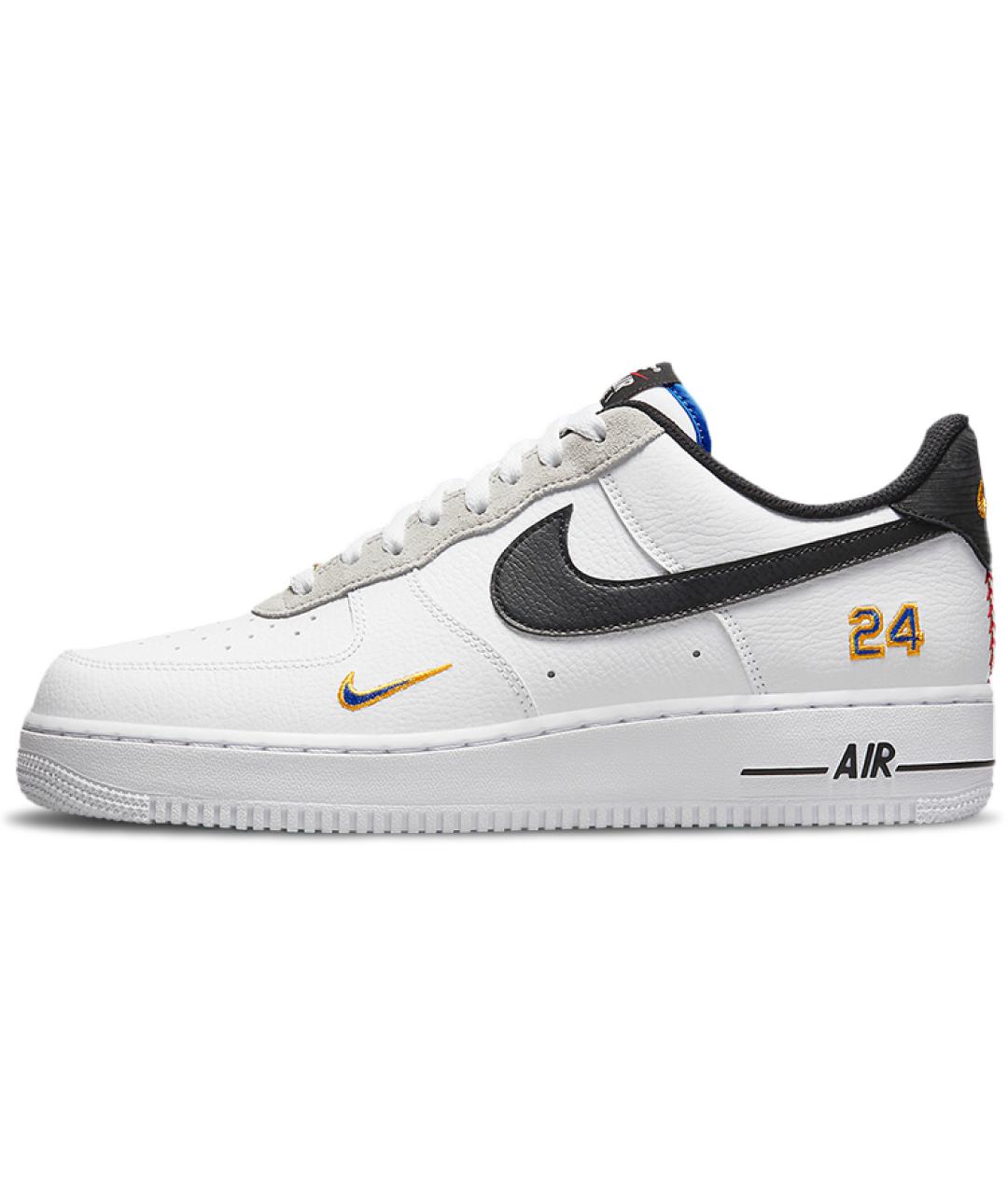 NIKE Белые кожаные низкие кроссовки / кеды, фото 3