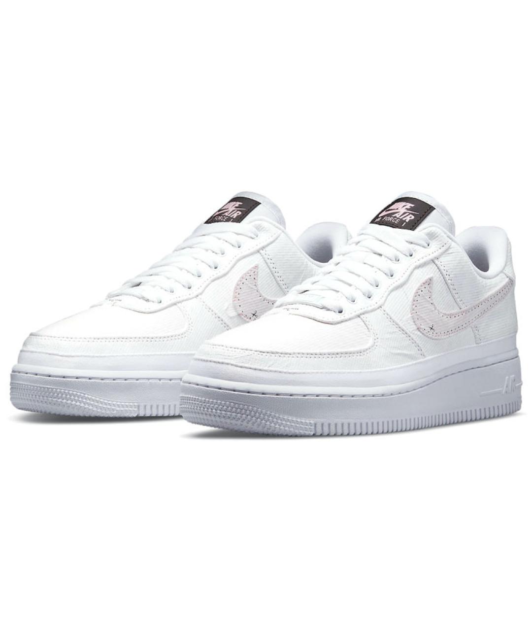 NIKE Белые кожаные кроссовки, фото 3