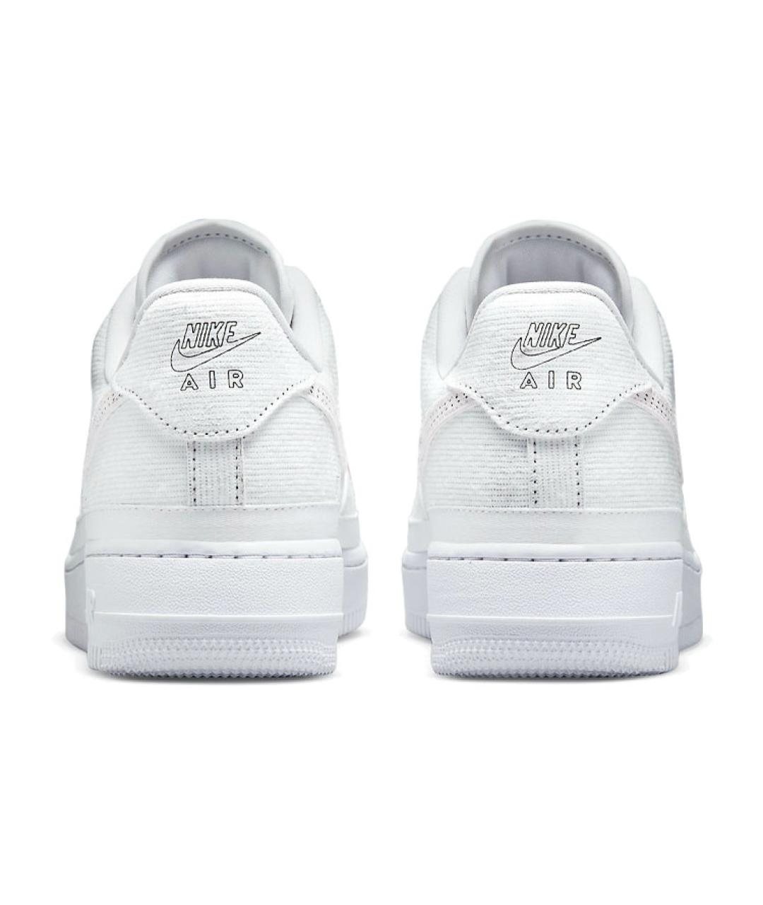 NIKE Белые кожаные кроссовки, фото 5