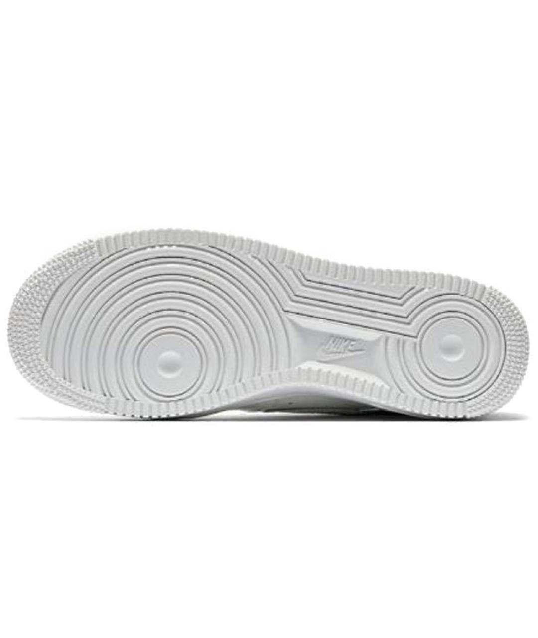 NIKE Белые кожаные кроссовки, фото 4