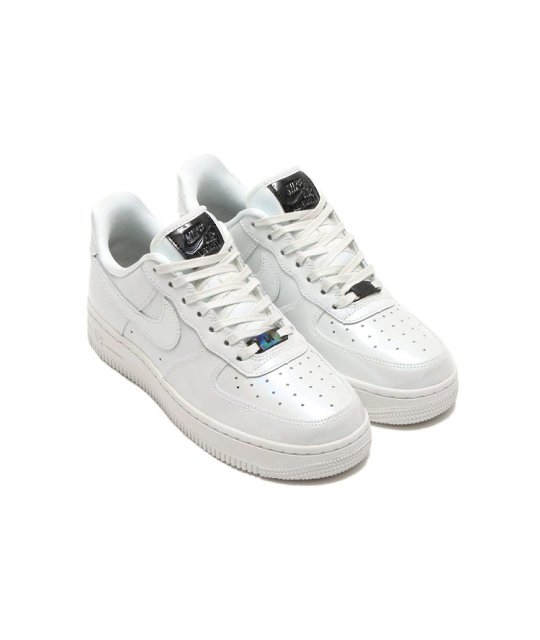 NIKE Белые кожаные кроссовки, фото 2