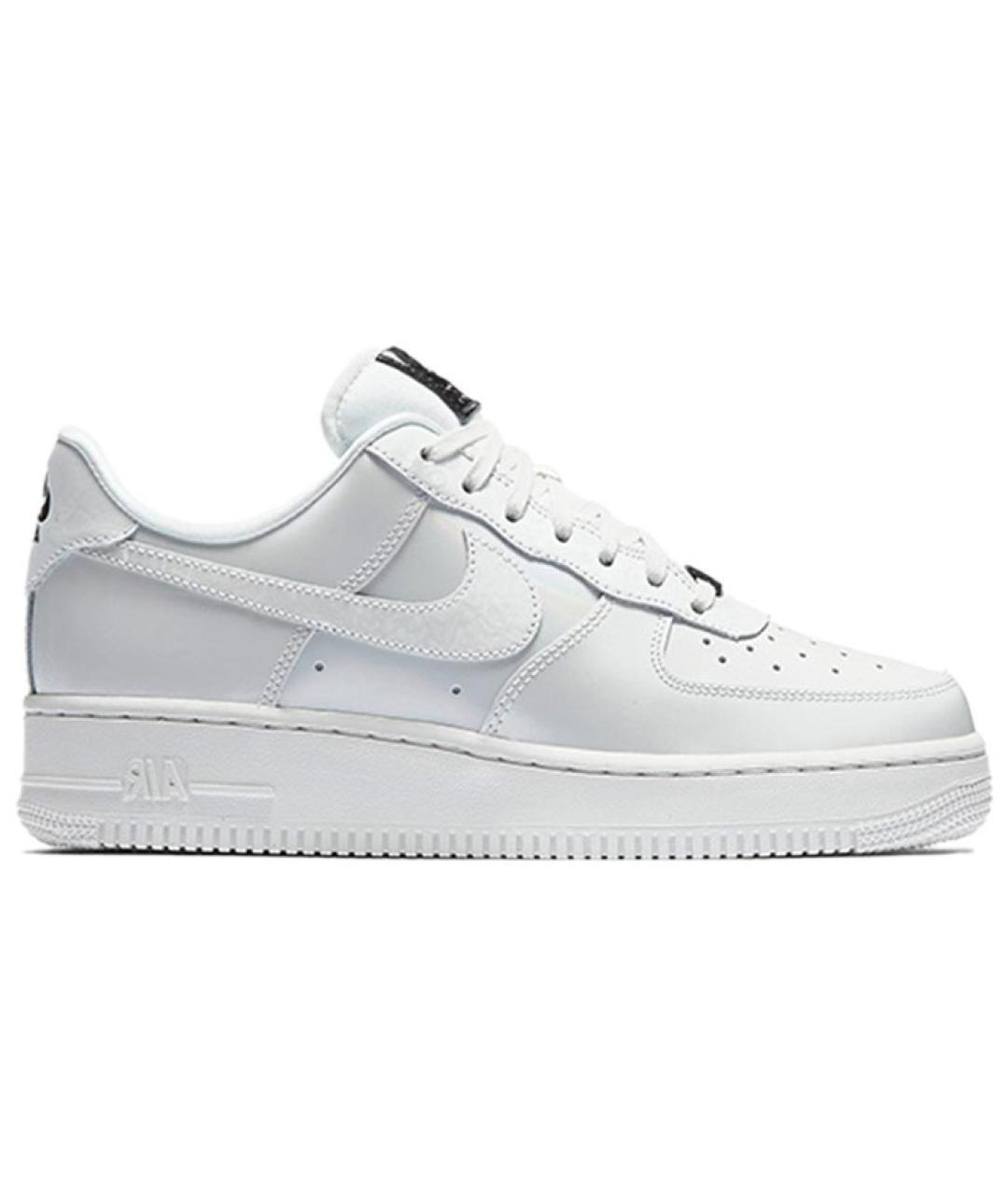 NIKE Белые кожаные кроссовки, фото 1