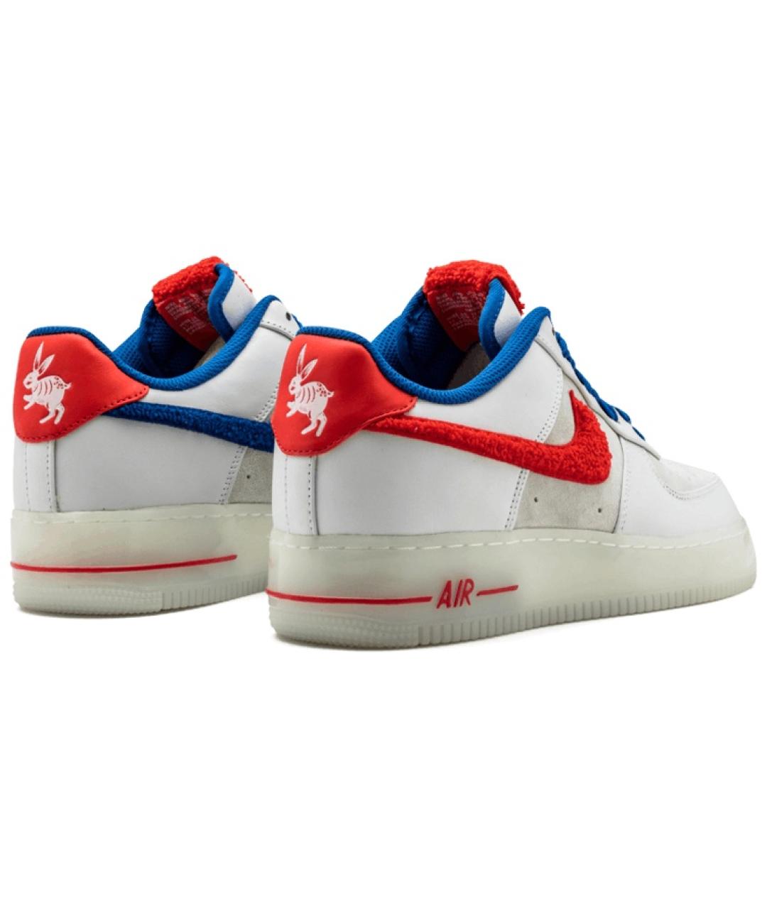 NIKE Серые кожаные низкие кроссовки / кеды, фото 4
