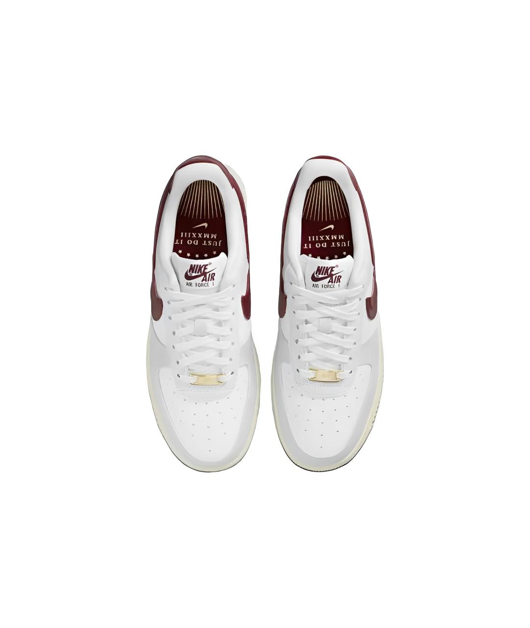 NIKE Белые кожаные кроссовки, фото 5