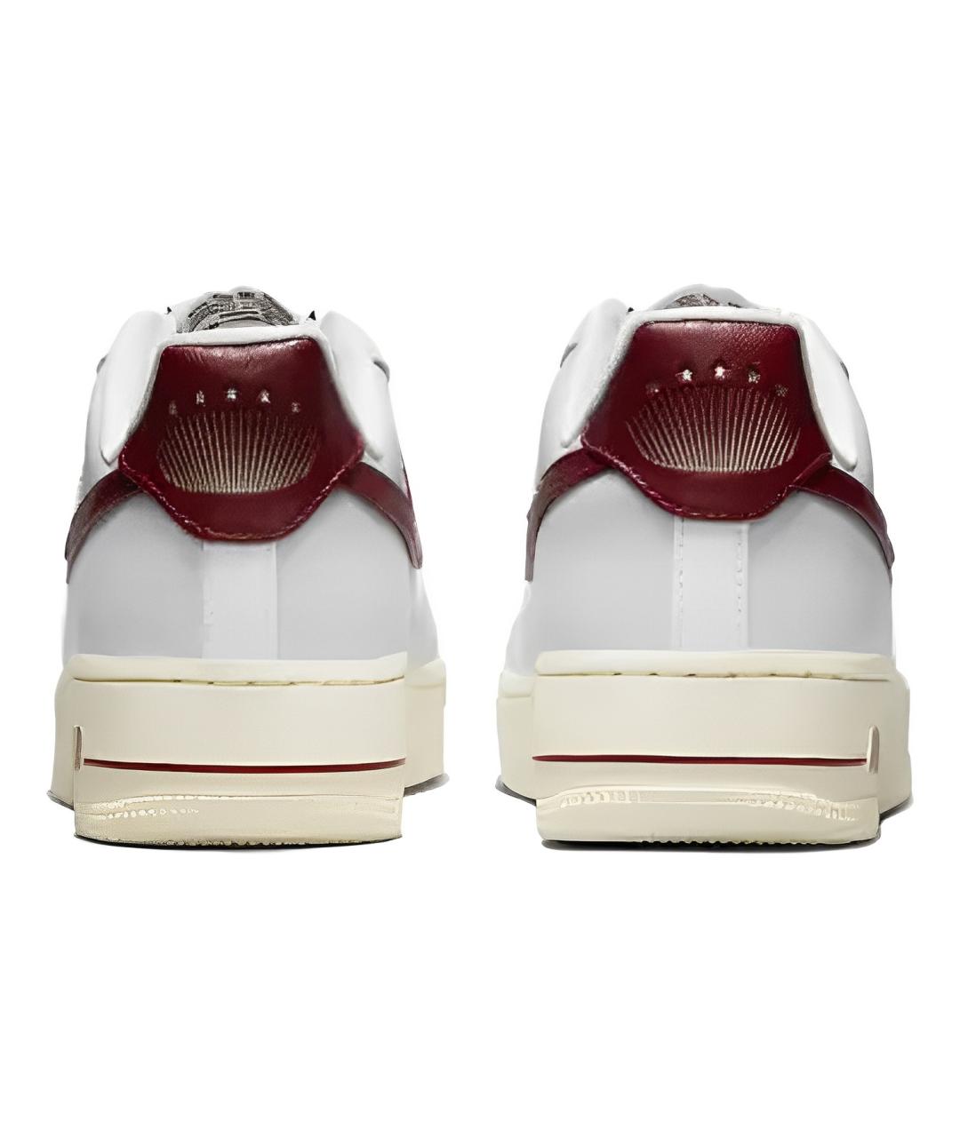 NIKE Белые кожаные кроссовки, фото 6