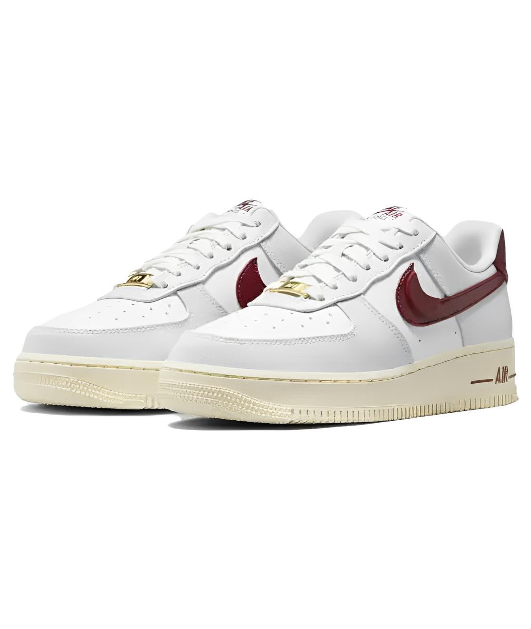 NIKE Белые кожаные кроссовки, фото 3