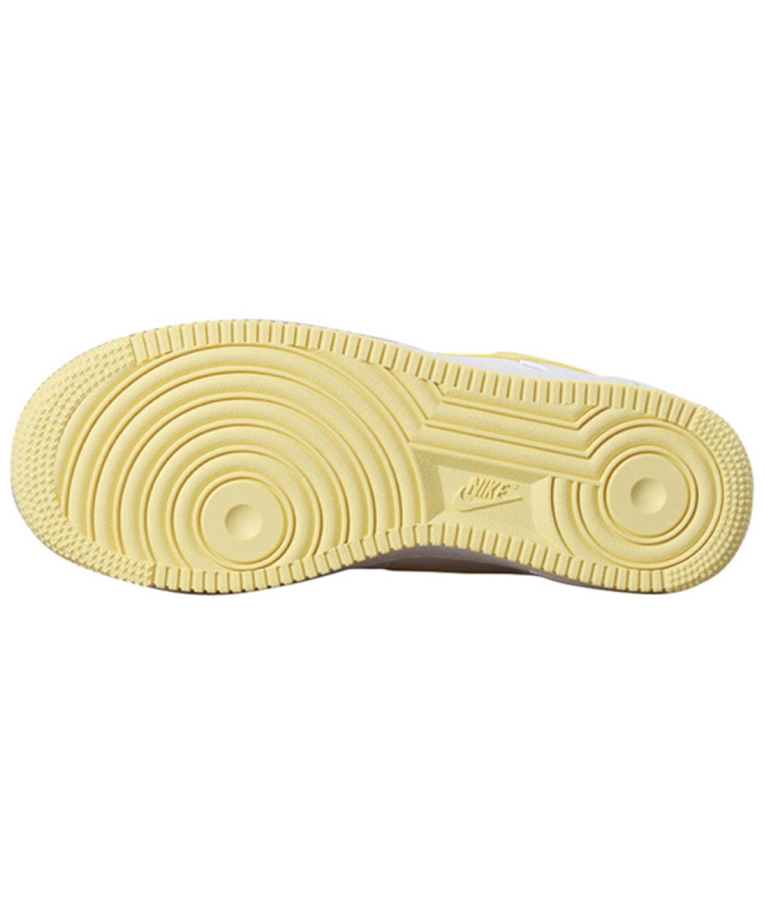 NIKE Белые кожаные кроссовки, фото 6