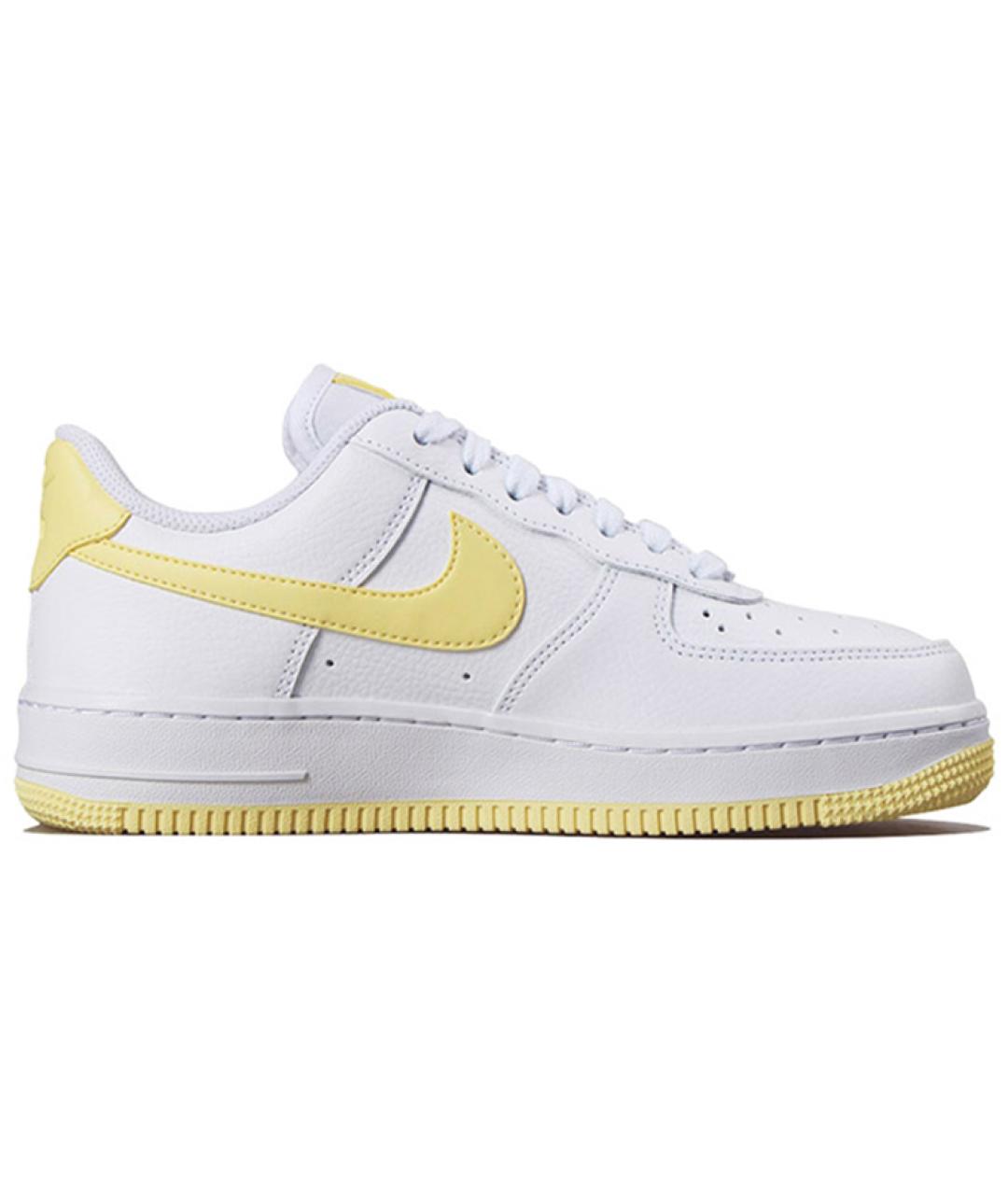 NIKE Белые кожаные кроссовки, фото 2