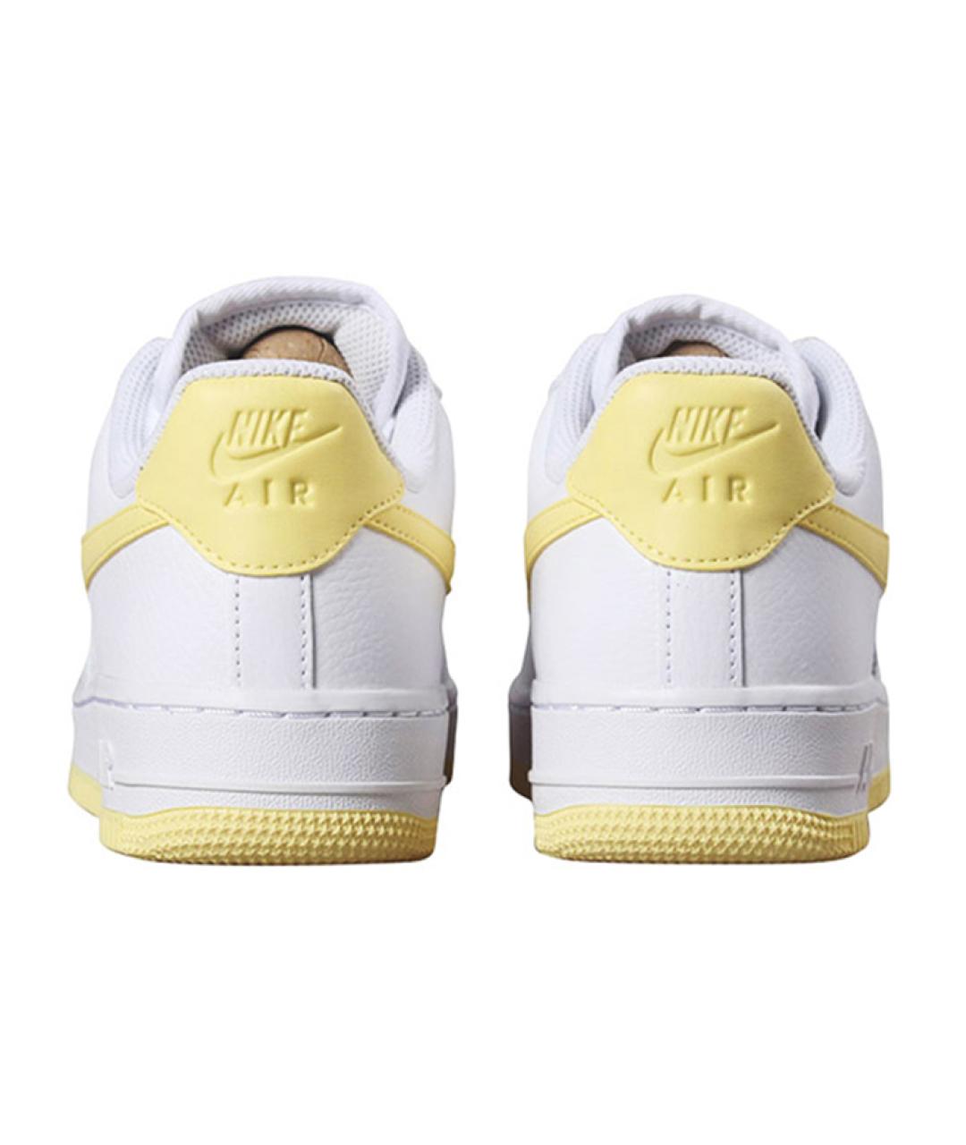 NIKE Белые кожаные кроссовки, фото 5