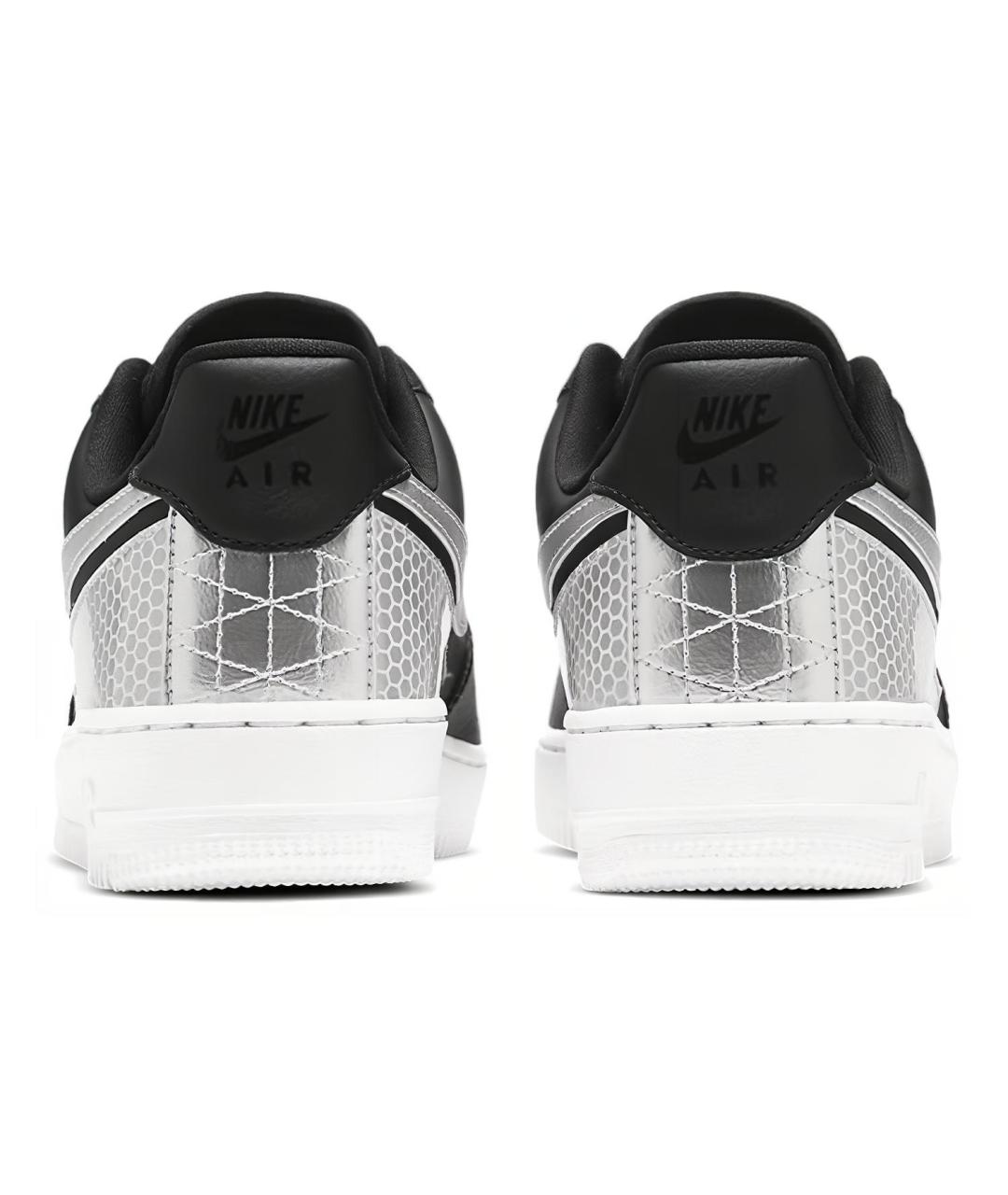 NIKE Черные кожаные кроссовки, фото 6