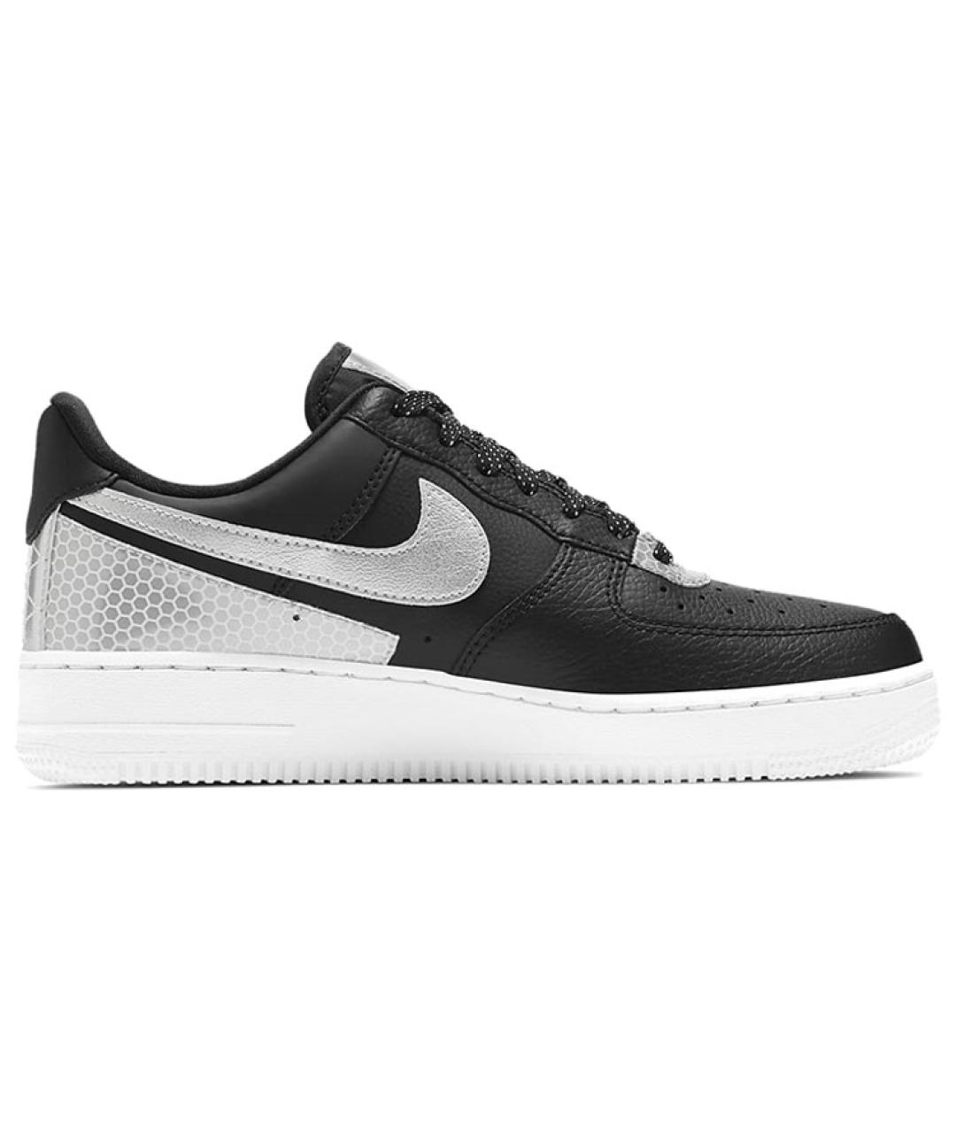 NIKE Черные кожаные кроссовки, фото 3