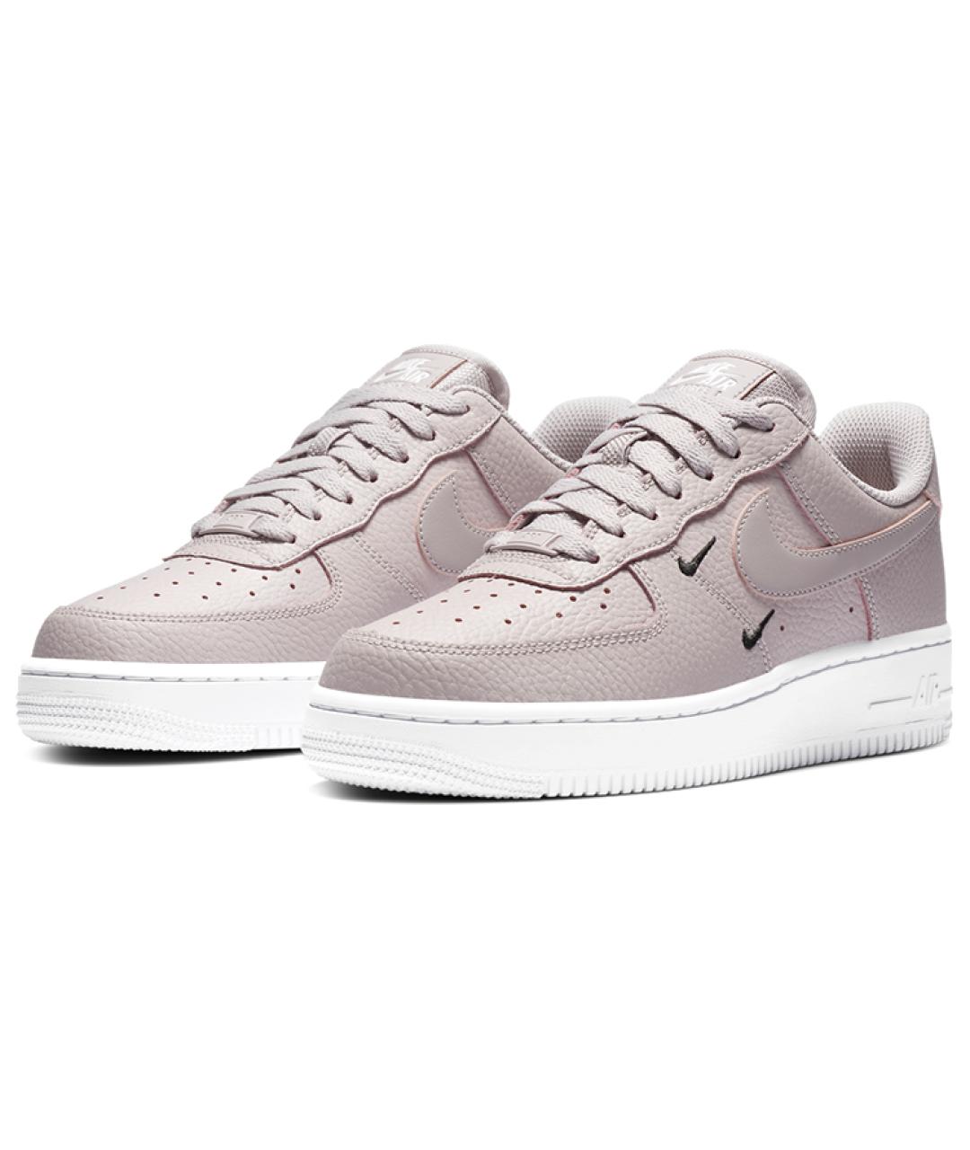 NIKE Фиолетовые кожаные кроссовки, фото 4