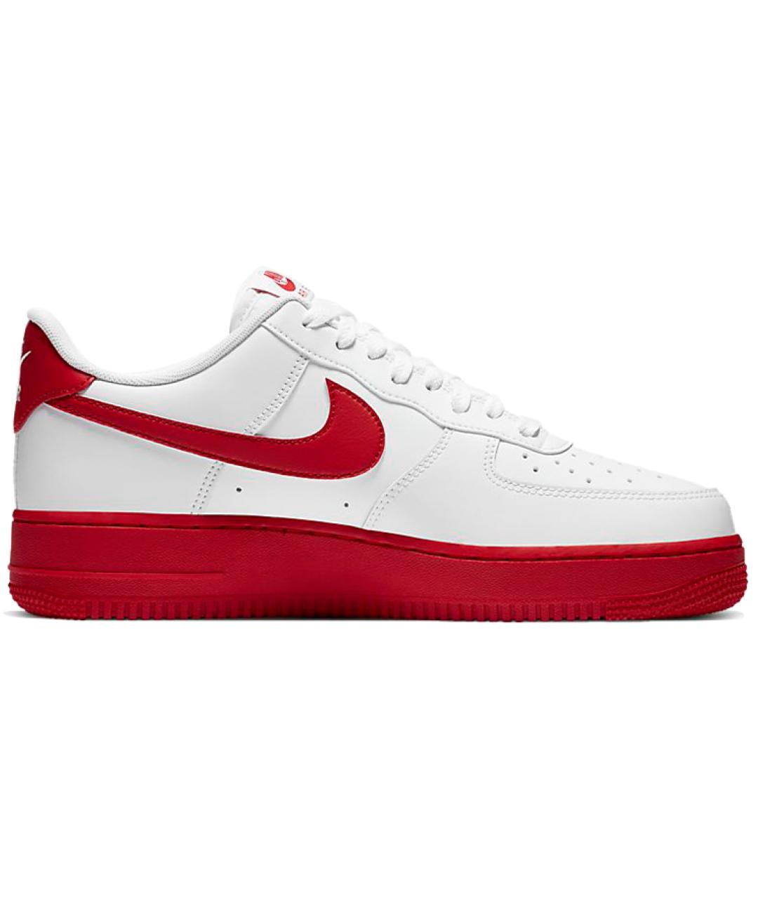 NIKE Белые кожаные низкие кроссовки / кеды, фото 3