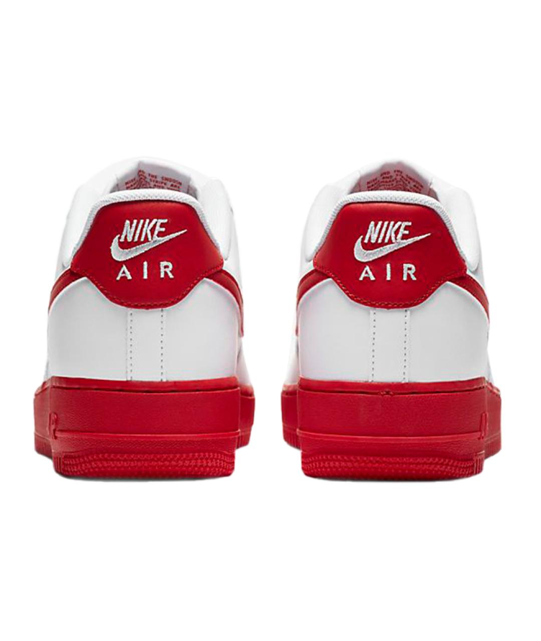 NIKE Белые кожаные низкие кроссовки / кеды, фото 6