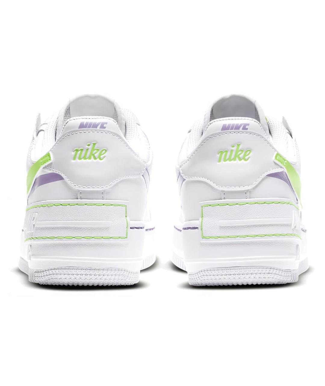 NIKE Белые кожаные кроссовки, фото 6