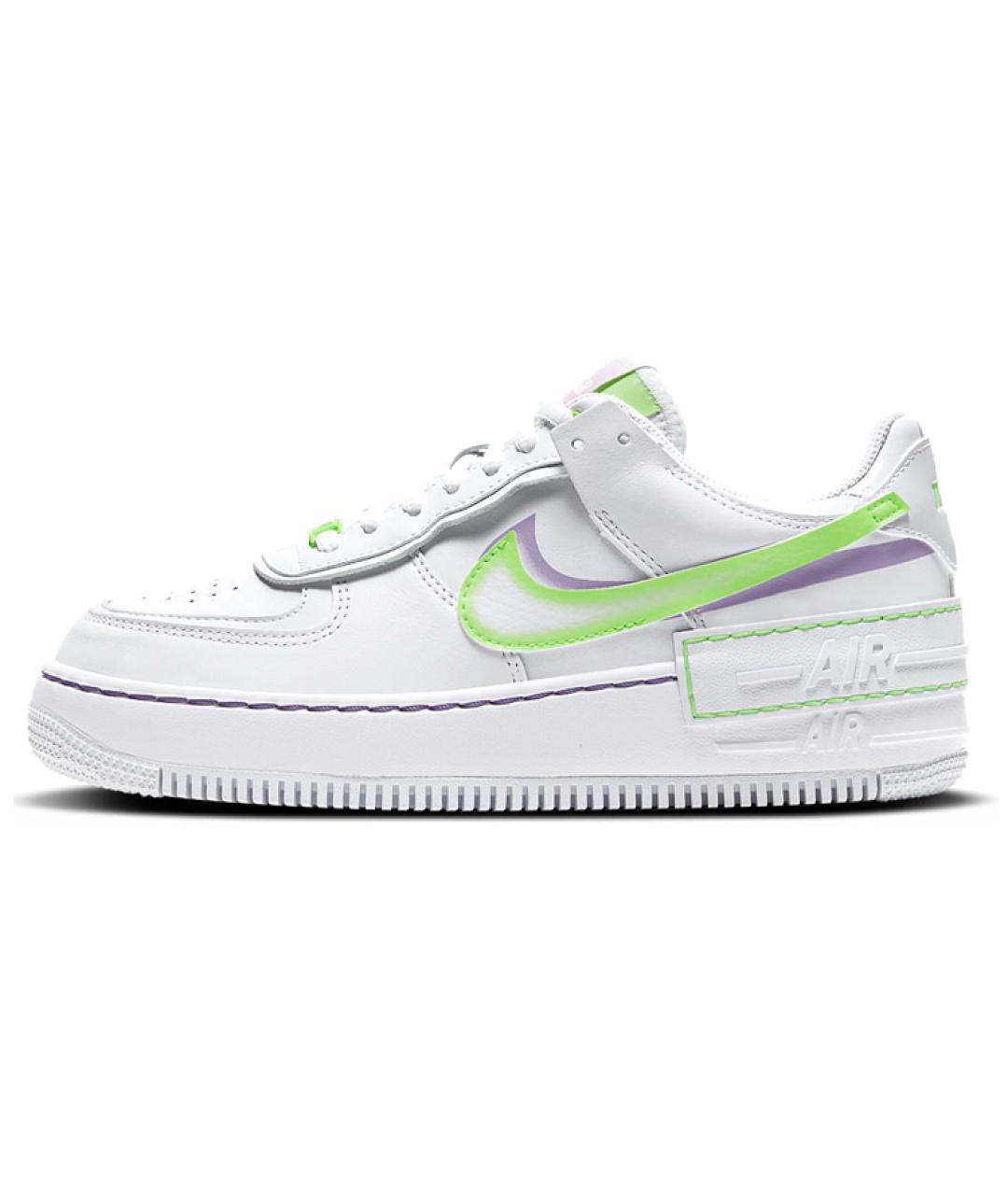 NIKE Белые кожаные кроссовки, фото 3