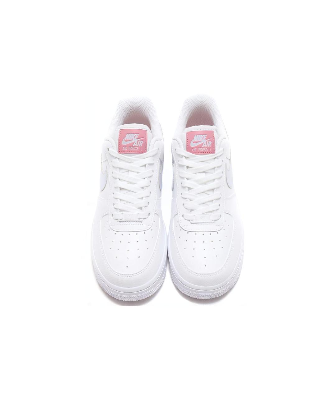 NIKE Белые кожаные кроссовки, фото 5