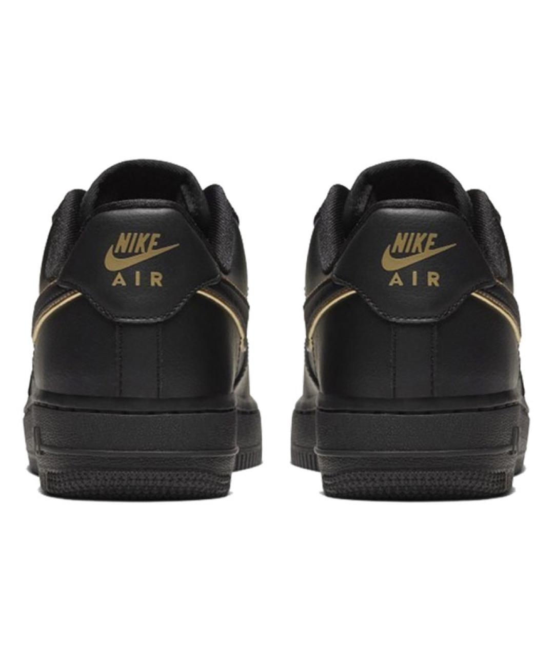 NIKE Черные кожаные кроссовки, фото 5