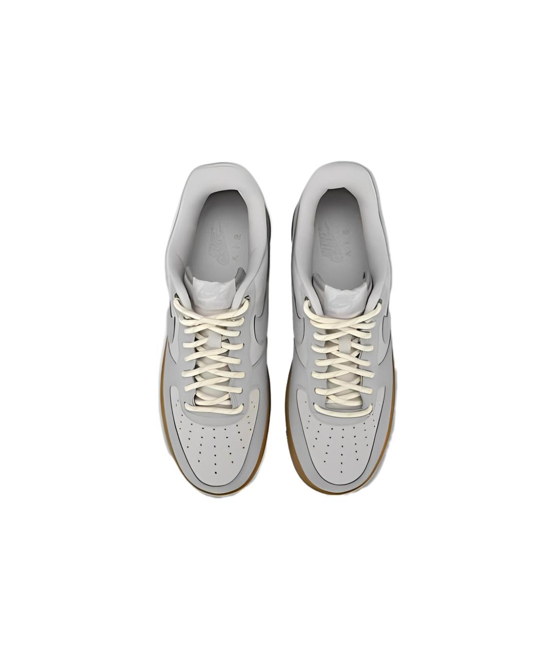 NIKE Серые низкие кроссовки / кеды, фото 4