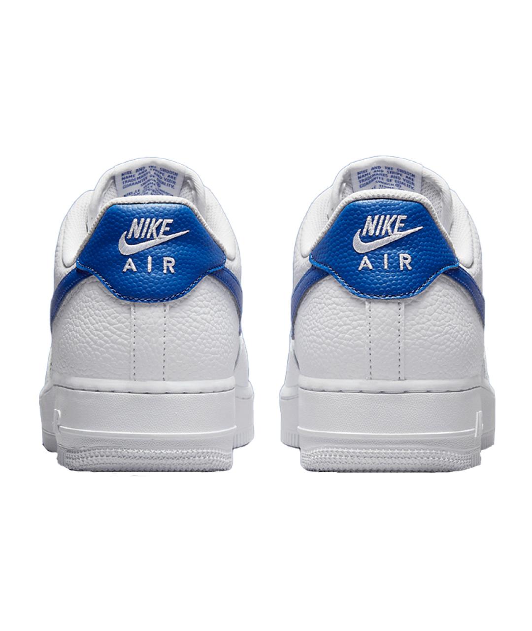 NIKE Белые кожаные низкие кроссовки / кеды, фото 6