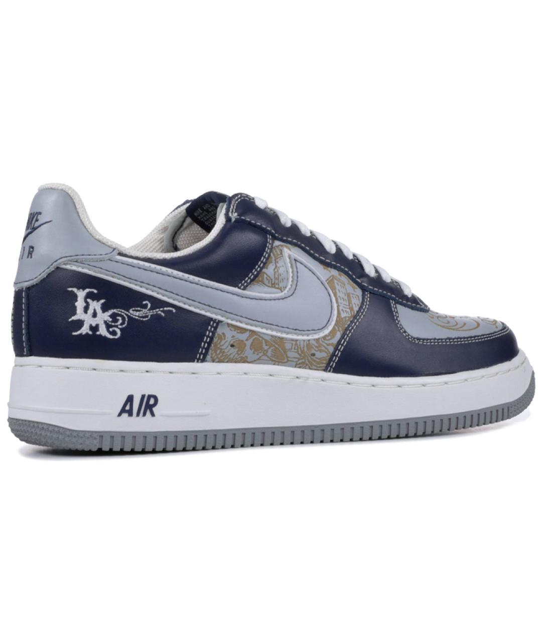 NIKE Синие низкие кроссовки / кеды, фото 4
