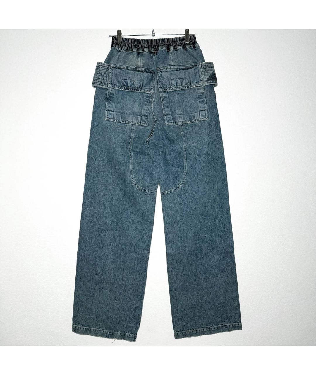 RICK OWENS DRKSHDW Синие джинсы, фото 3