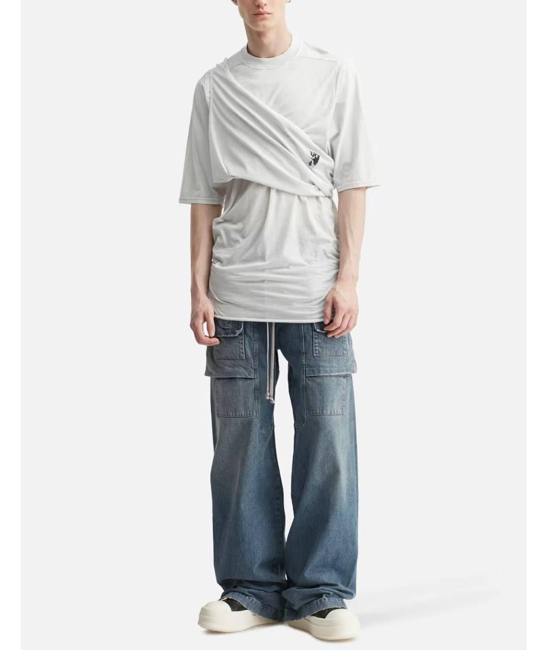 RICK OWENS DRKSHDW Синие джинсы, фото 2