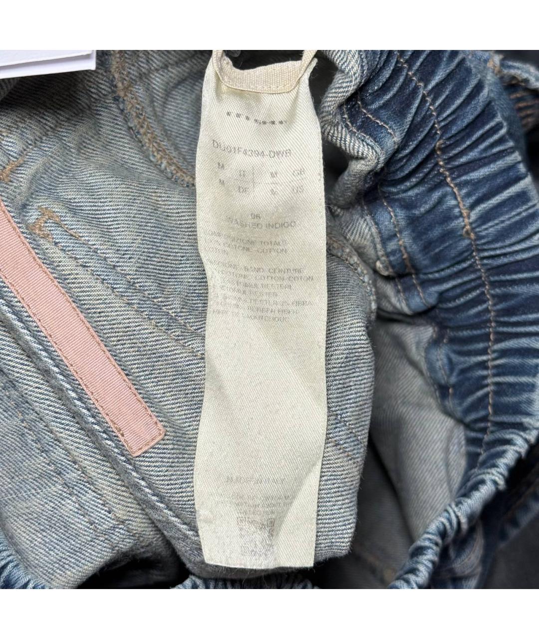 RICK OWENS DRKSHDW Синие джинсы, фото 8