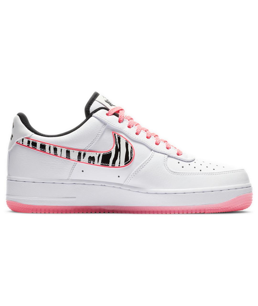 NIKE Белые кожаные низкие кроссовки / кеды, фото 3