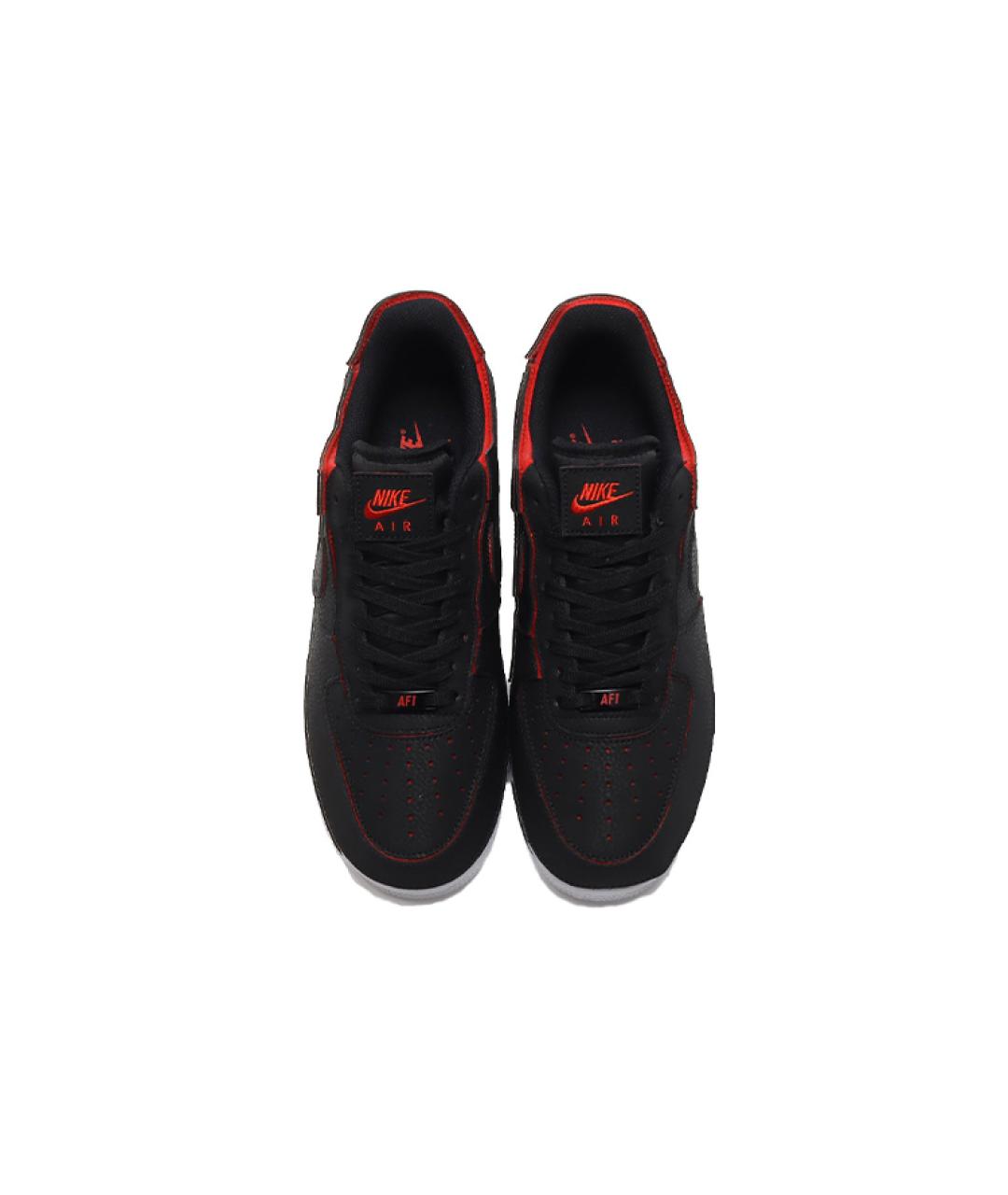 NIKE Черные кожаные кроссовки, фото 5