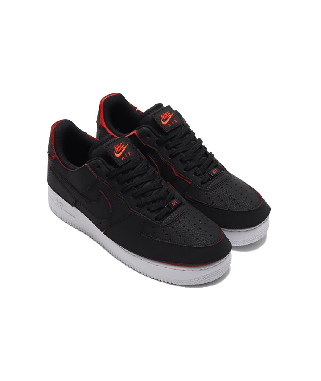 NIKE Черные кожаные кроссовки, фото 4