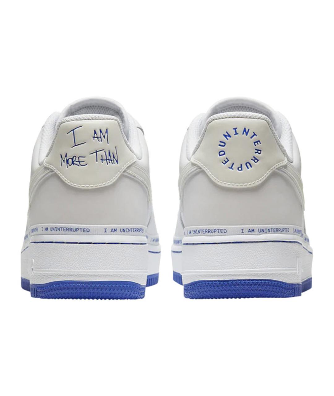 NIKE Белые кожаные кроссовки, фото 5