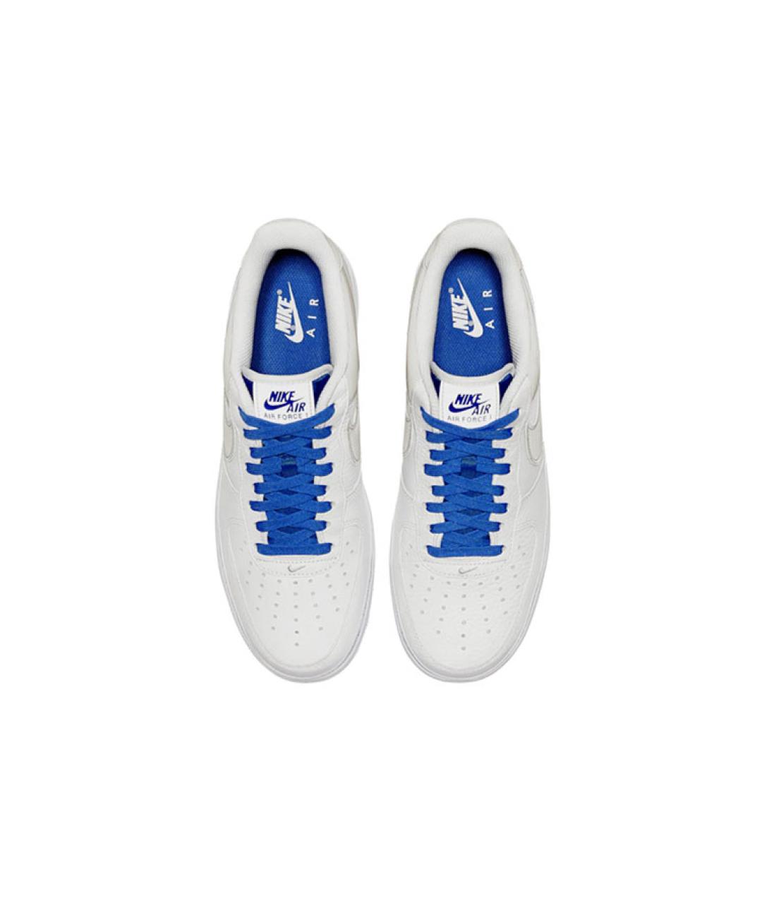 NIKE Белые кожаные кроссовки, фото 4